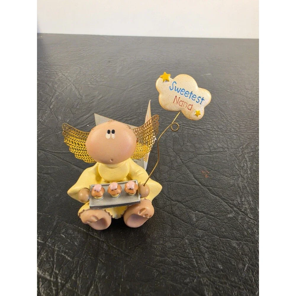 Angel Cheeks Sweetest Nana Figurine #37664 Kirk's Kritters Russ